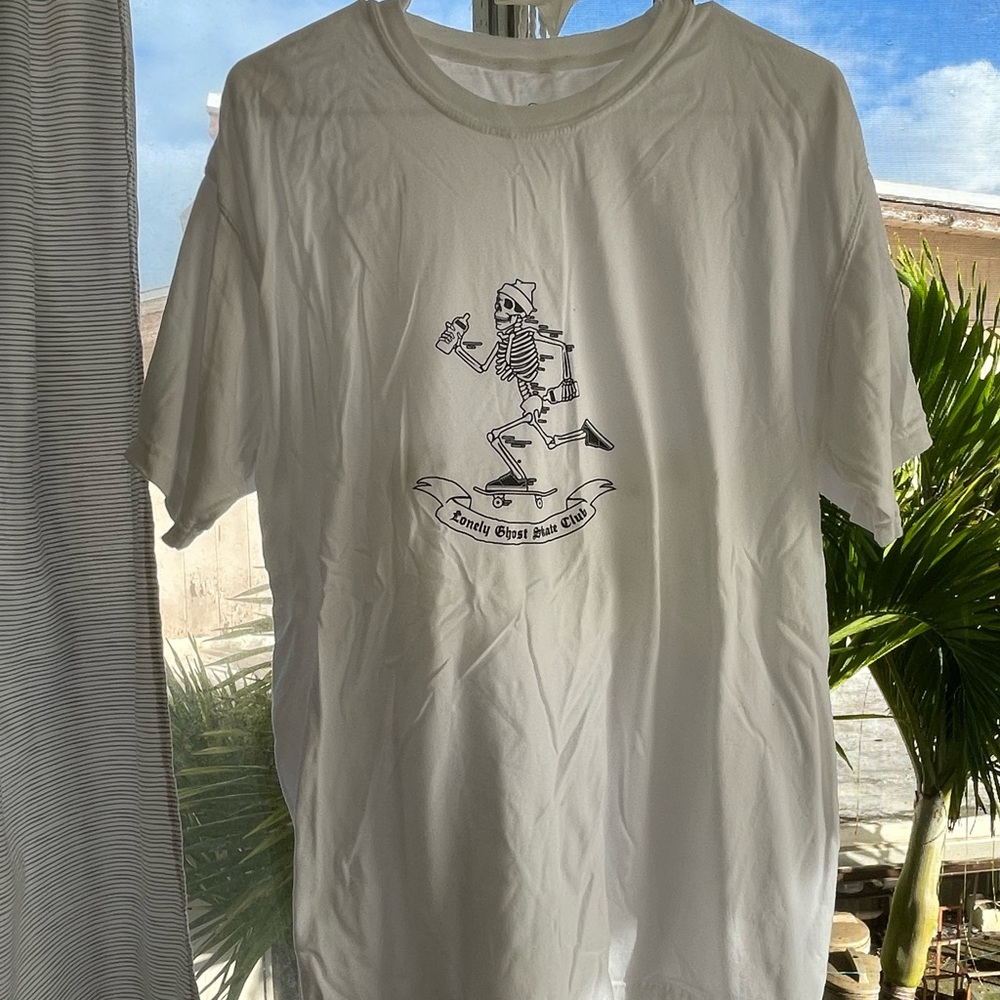 Lonely ghost skater shirt